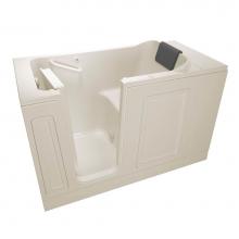 American Standard 3051.115.ALL - Acrylic Luxury Series 30 x 51 -Inch Walk-in Tub With Air Spa System - Left-Hand Drain