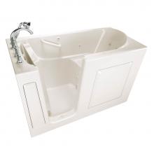 American Standard 3060.509.WLL - Gelcoat Value Series 30 x 60 -Inch Walk-in Tub With Whirlpool System - Left-Hand Drain With Faucet
