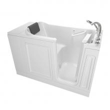 American Standard 2848.119.SRW - Acrylic Luxury Series 28 x 48-Inch Walk-in Tub With Soaker System - Right-Hand Drain With Faucet