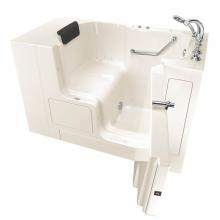 American Standard 3252OD.109.ARL-PC - Gelcoat Premium Series 32 x 52 -Inch Walk-in Tub With Air Spa System - Right-Hand Drain With Fauce