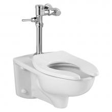 American Standard 2856016.020 - Afwall® Millennium® Wall-Hung EverClean® Toilet System With Manual Piston Flush Val