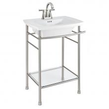 American Standard 0445004.020 - Edgemere® 4-Inch Centerset Pedestal Sink Top