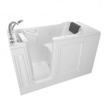 American Standard 2848.119.WLW - Acrylic Luxury Series 28 x 48-Inch Walk-in Tub With Whirlpool System - Left-Hand Drain With Faucet