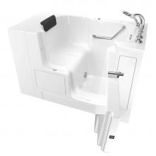 American Standard 3252OD.109.SRW-PC - Gelcoat Premium Series 32 x 52 -Inch Walk-in Tub With Soaker System - Right-Hand Drain With Faucet