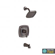 American Standard TU018508.278 - Edgemere® 1.8 gpm/6.8 L/min Tub and Shower Trim Kit With Water-Saving Showerhead, Double Cera