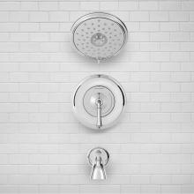 American Standard TU052508.002 - Delancey® 1.8 gpm/6.8 L/min Tub and Shower Trim Kit With Water-Saving 4-Function Showerhead a