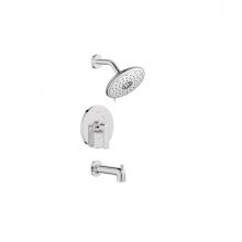 American Standard TU061508.002 - Aspirations 1.8 gpm/6.8 L/min Tub and Shower Trim Kit with Lever Handle