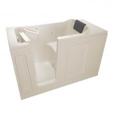 American Standard 3051.115.WLL - Acrylic Luxury Series 30 x 51 -Inch Walk-in Tub With Whirlpool System - Left-Hand Drain