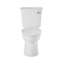 American Standard 238AA105CP.020 - VorMax® Plus Two-Piece 1.28 gpf/4.8 Lpf Chair Height Elongated Right-Hand Trip Lever Toilet W