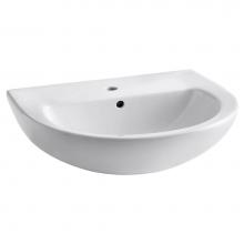 American Standard 0468001.020 - 24-Inch Evolution® Center Hole Only Pedestal Sink Top