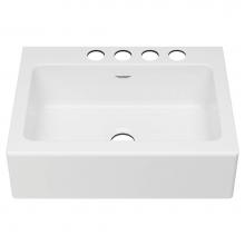 American Standard 77SB30220A.308 - Delancey® 30 x 22-Inch Cast Iron 4-Hole Undermount Single Bowl Apron Front Kitchen Sink