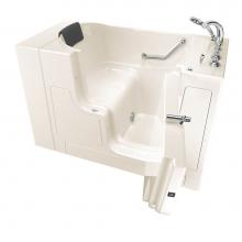 American Standard 3052OD.109.SRL-PC - Gelcoat Premium Series 30 x 52 -Inch Walk-in Tub With Soaker System - Right-Hand Drain With Faucet