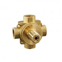 American Standard R433S - 3-Way In-Wall Diverter Rough-In Valve With 3 Discrete/3 Shared Functions