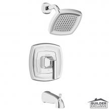 American Standard TU612508.002 - Crawford™ 1.8 gpm/6.8 L/min Tub and Shower Trim Kit With Water-Saving Showerhead, Double Ceramic