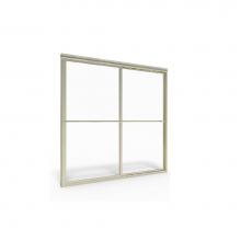 American Standard AM00750400.006 - Prestige 58-1/2-Inch Height Framed Sliding Tub Door