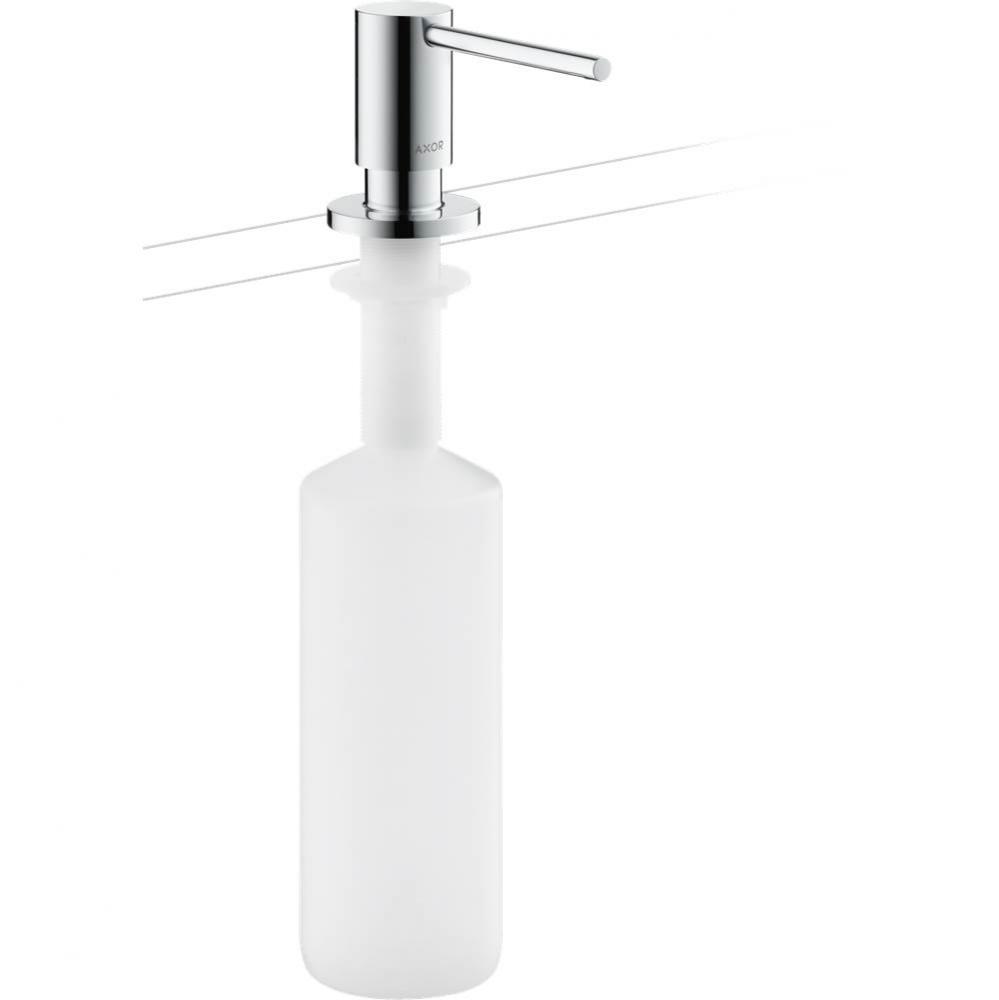 Uno Soap Dispenser in Polished Nickel