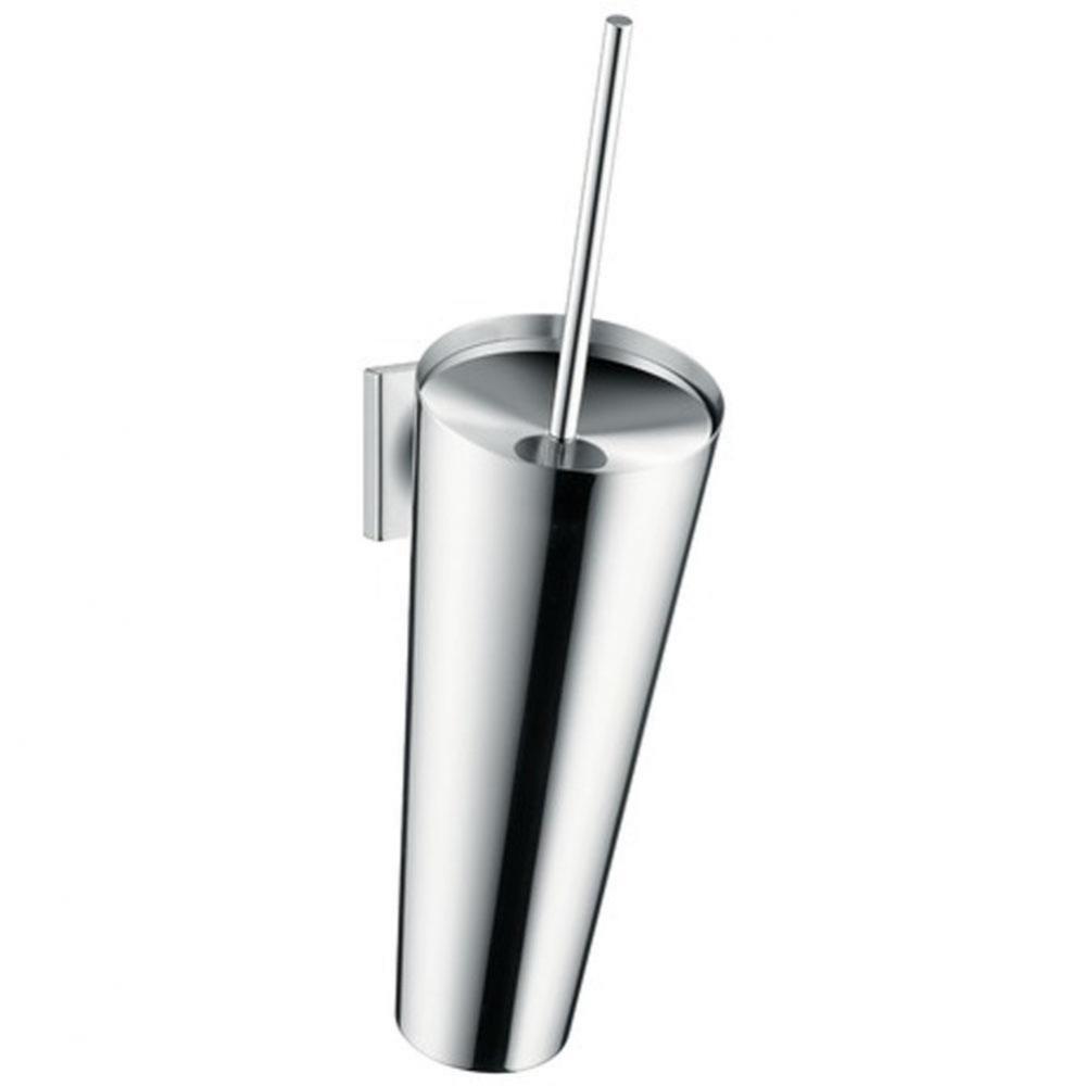 Starck Organic Toilet Brush with Holder Wall-Mounted in Chrome