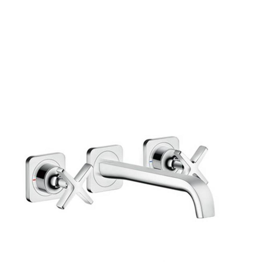 Citterio E Wall-Mounted Widespread Faucet Trim, 1.2 GPM in Chrome