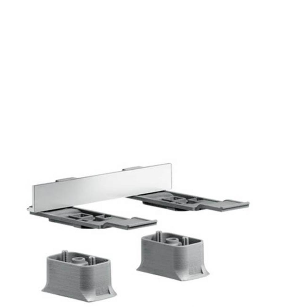 Universal SoftSquare Adapter Set in Chrome