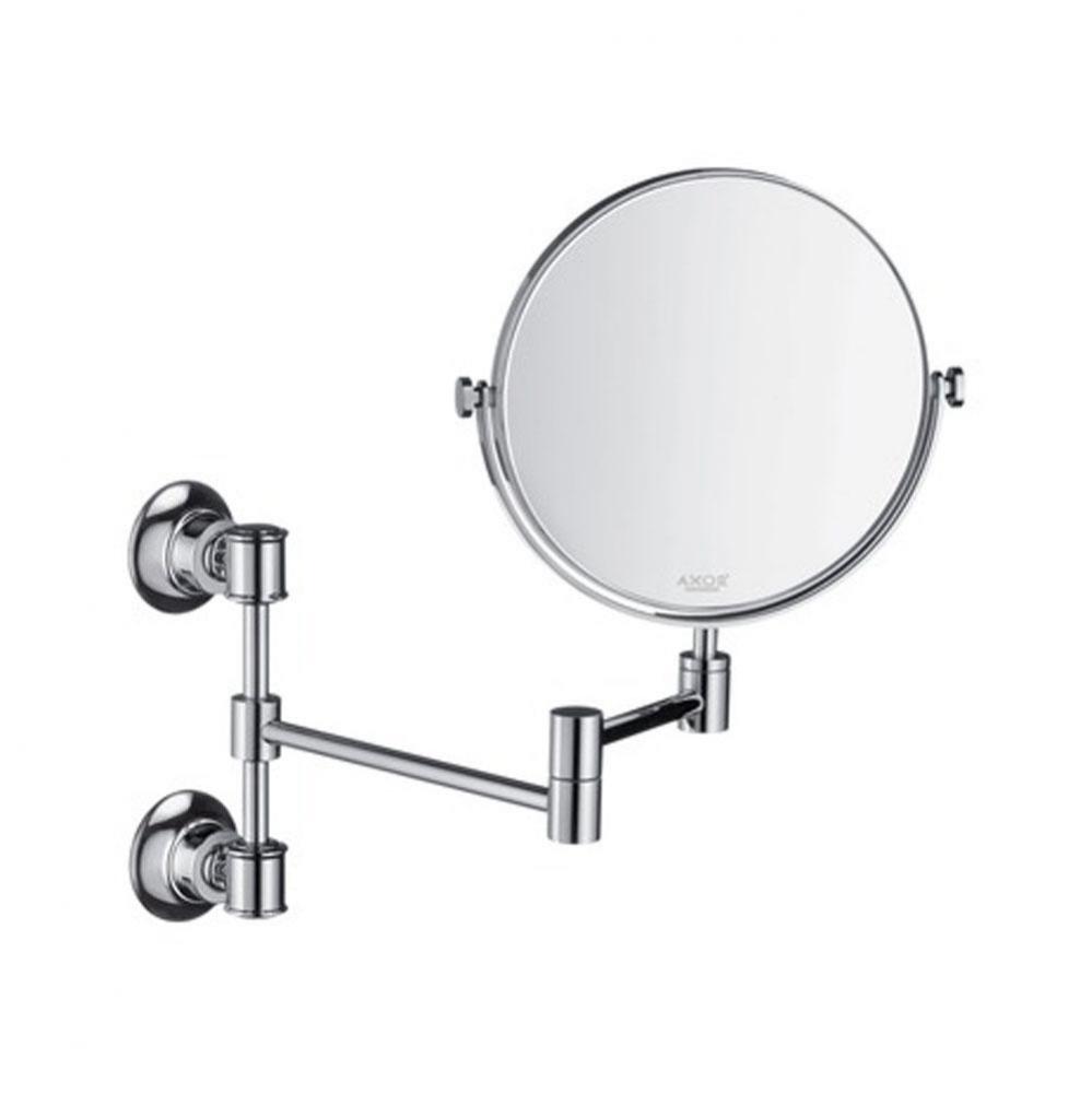 Montreux Shaving Mirror in Chrome