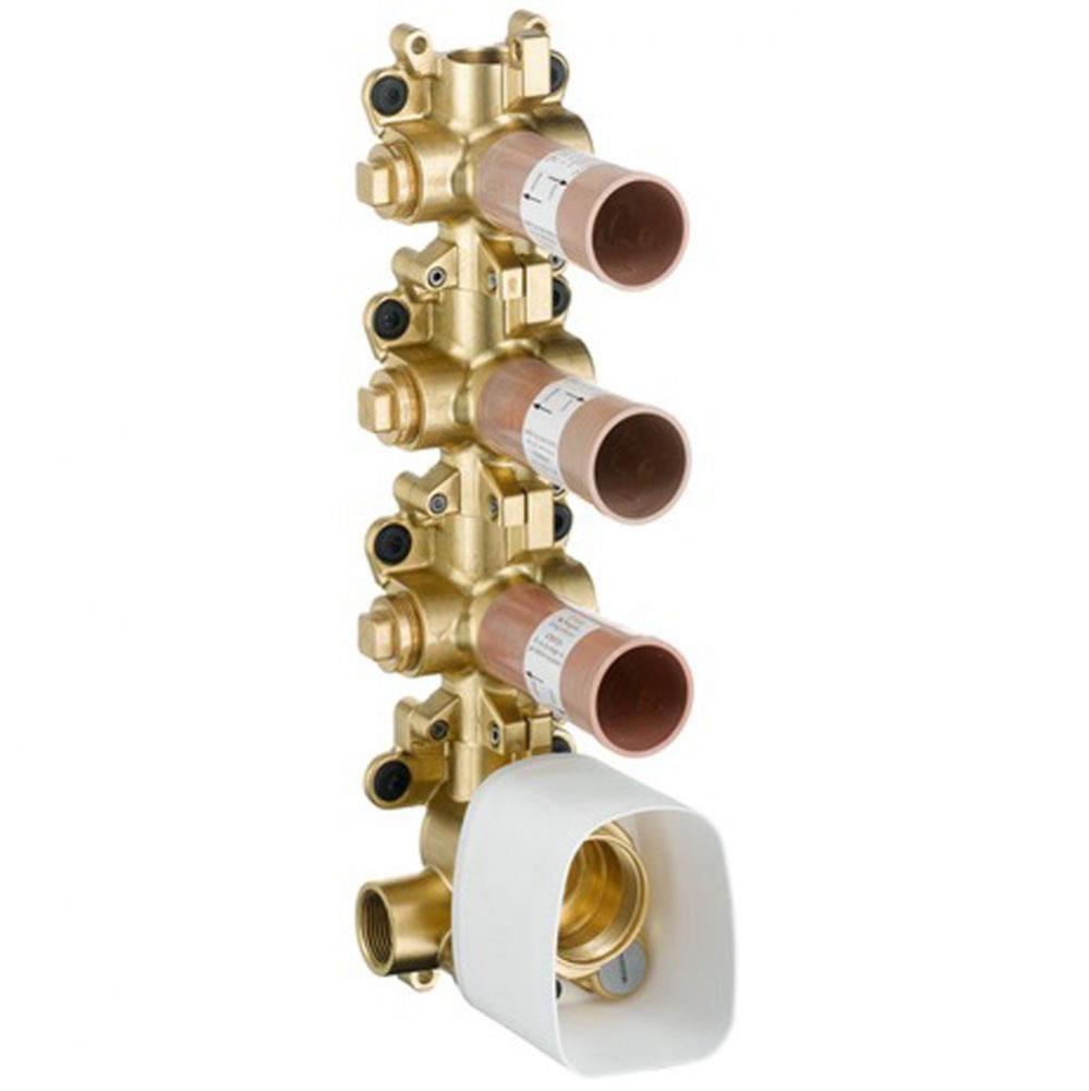 ShowerSolutions Rough, Thermostatic Module 14'' x 5''