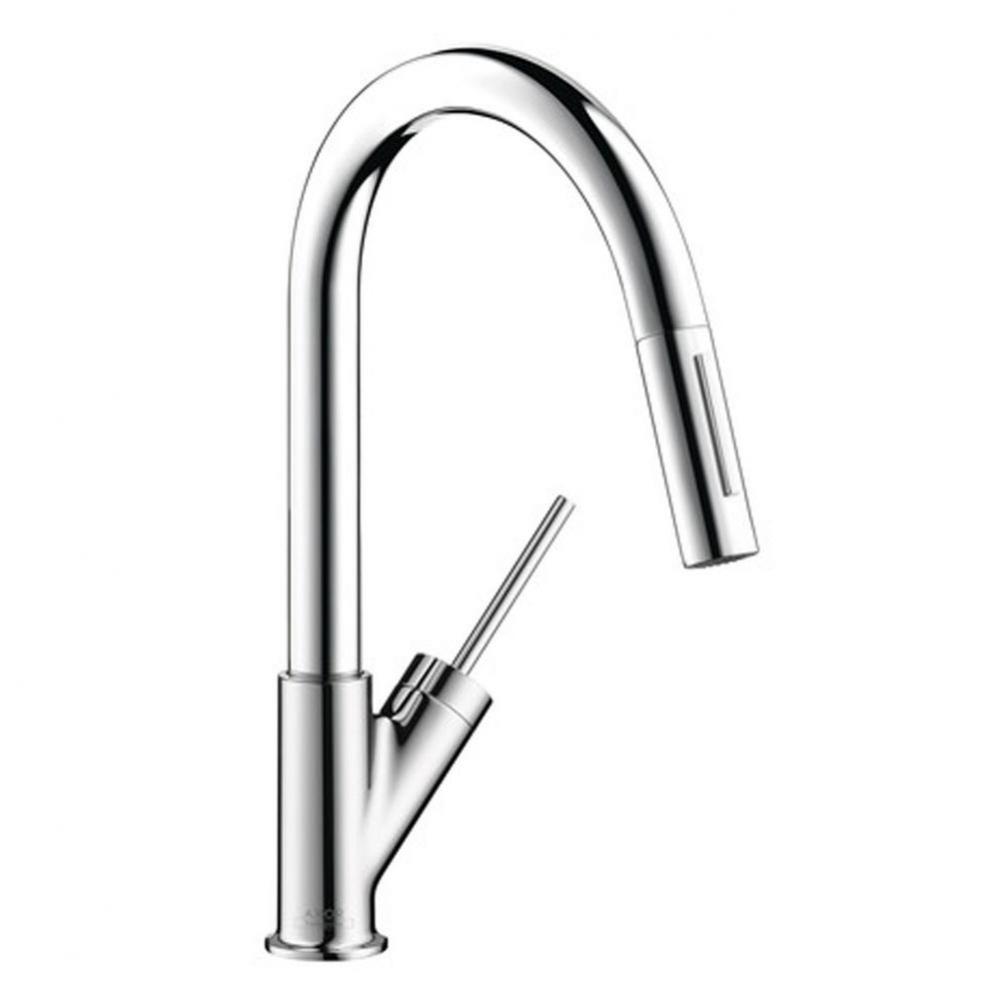 Starck Prep Kitchen Faucet 2-Spray Pull-Down, 1.75 GPM in Chrome