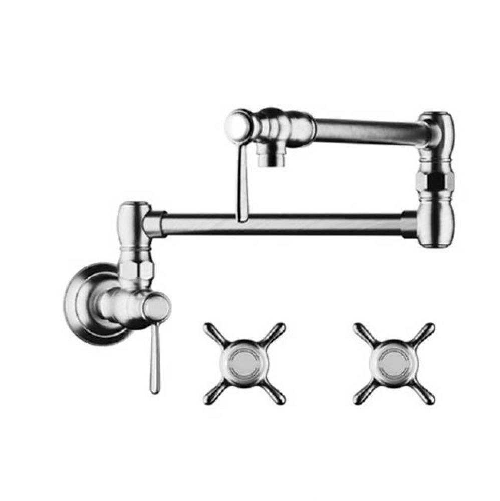 Montreux Pot Filler, Wall-Mounted in Chrome