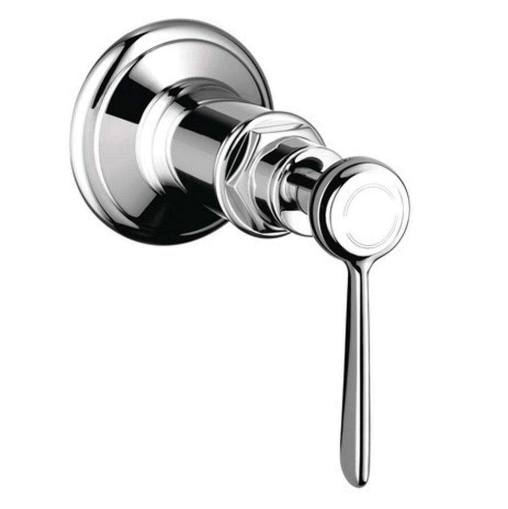 Montreux Volume Control Trim with Lever Handle in Chrome