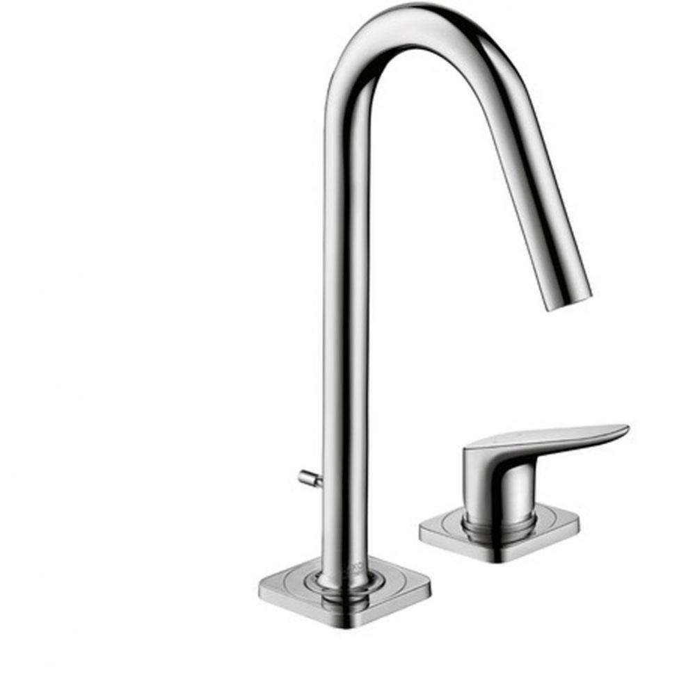 Citterio M 2-Hole Single-Handle Faucet 160 with Pop-Up Drain, 1.2 GPM in Chrome