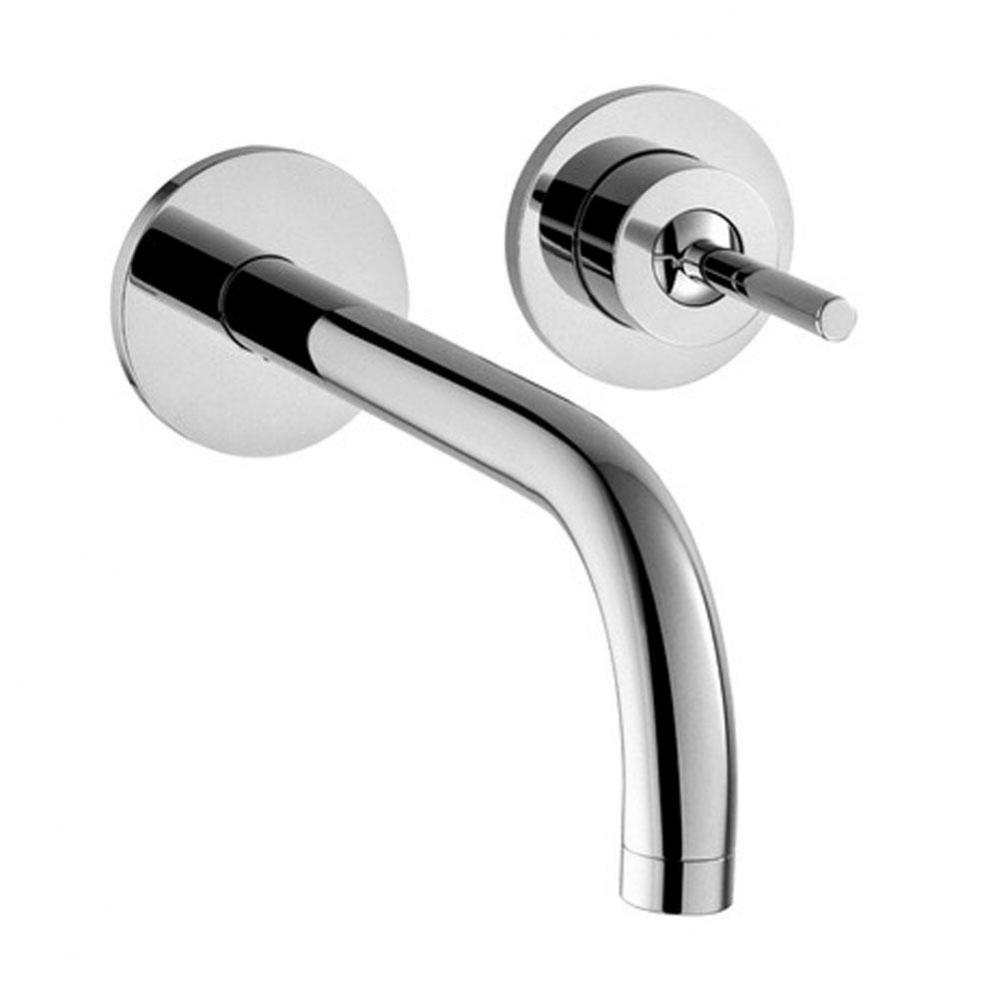 Uno Wall-Mounted Single-Handle Faucet Trim, 1.2 GPM in Chrome