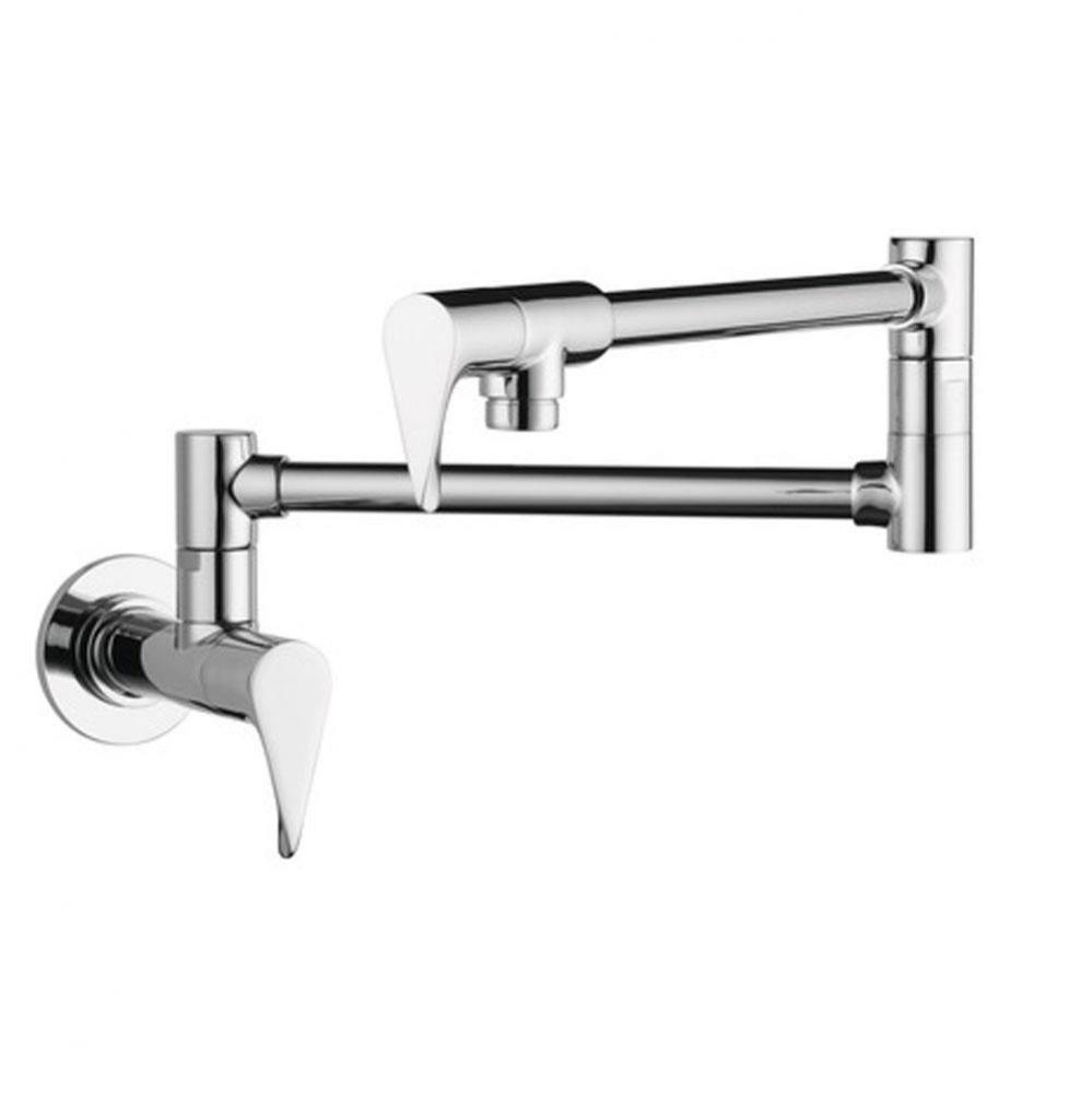 Citterio Pot Filler, Wall-Mounted in Chrome