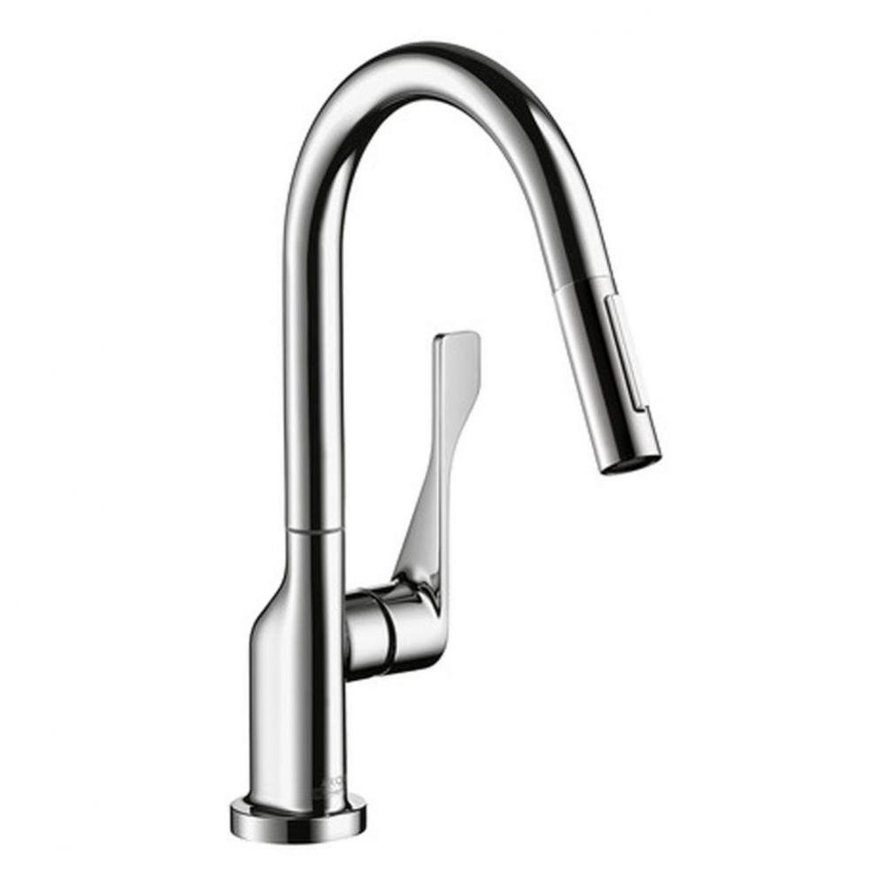 Citterio Prep Kitchen Faucet 2-Spray Pull-Down, 1.75 GPM in Chrome
