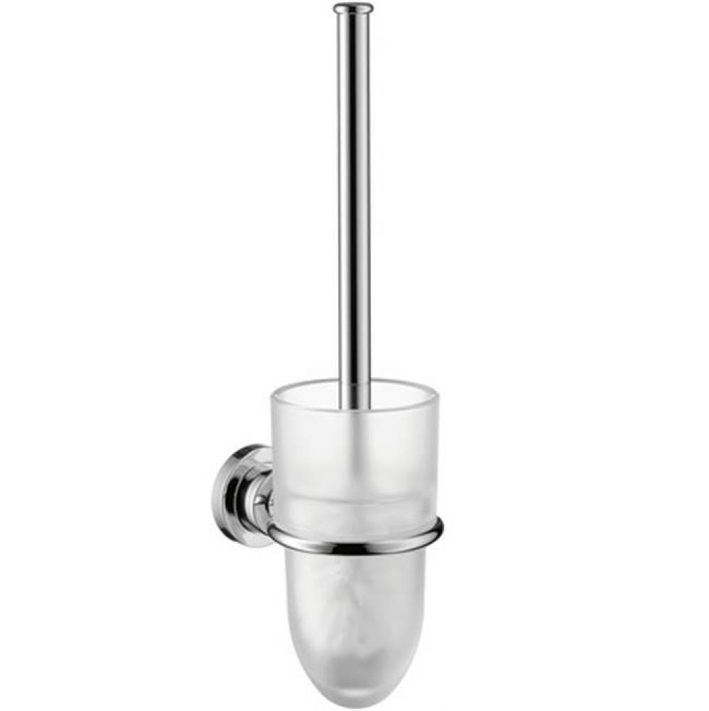 Citterio Toilet Brush with Holder Wall-Mounted in Chrome