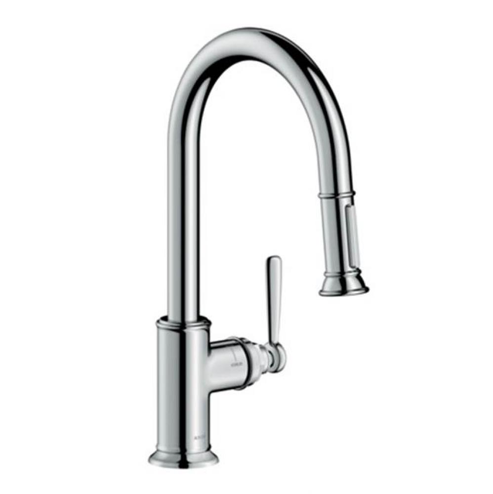 Montreux HighArc Kitchen Faucet 2-Spray Pull-Down, 1.75 GPM in Chrome