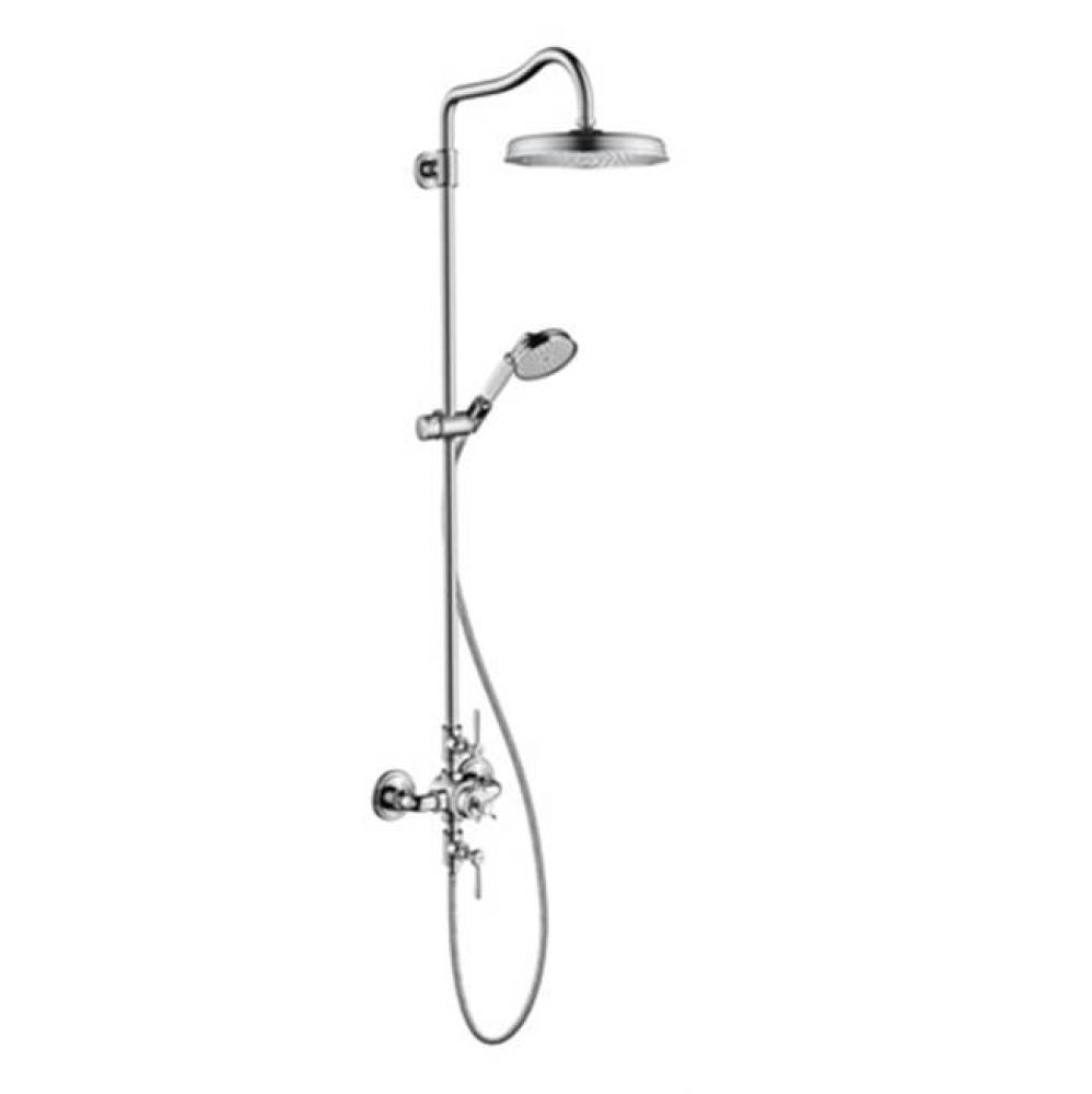 Montreux Showerpipe 240 1-Jet, 2.0 GPM in Chrome