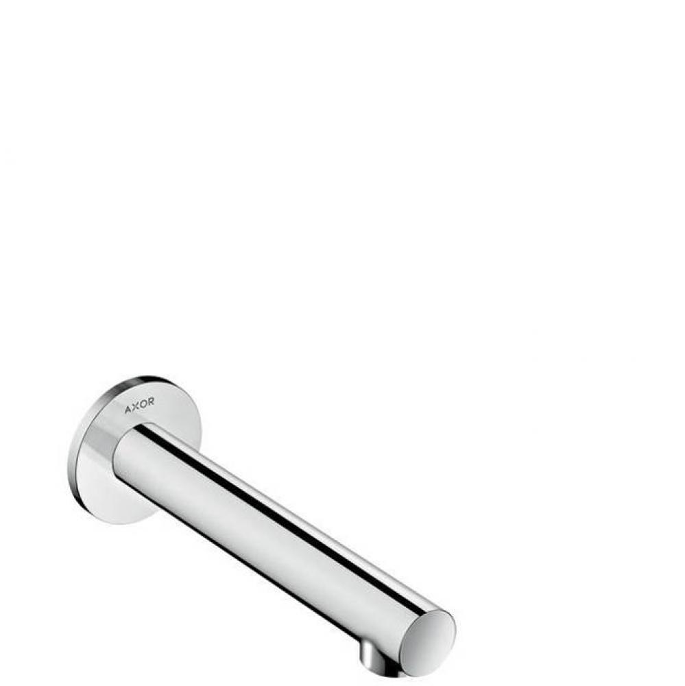 Uno Tub Spout Straight in Chrome