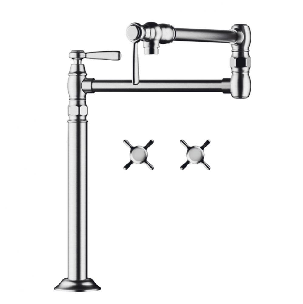 Montreux Pot Filler, Deck-Mounted in Chrome