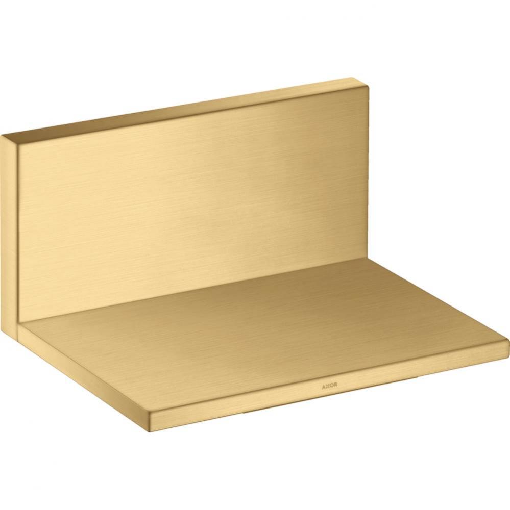 AXOR ShowerSolutions Tub Spout Trim 10'' x 5'' in Brushed Gold Optic