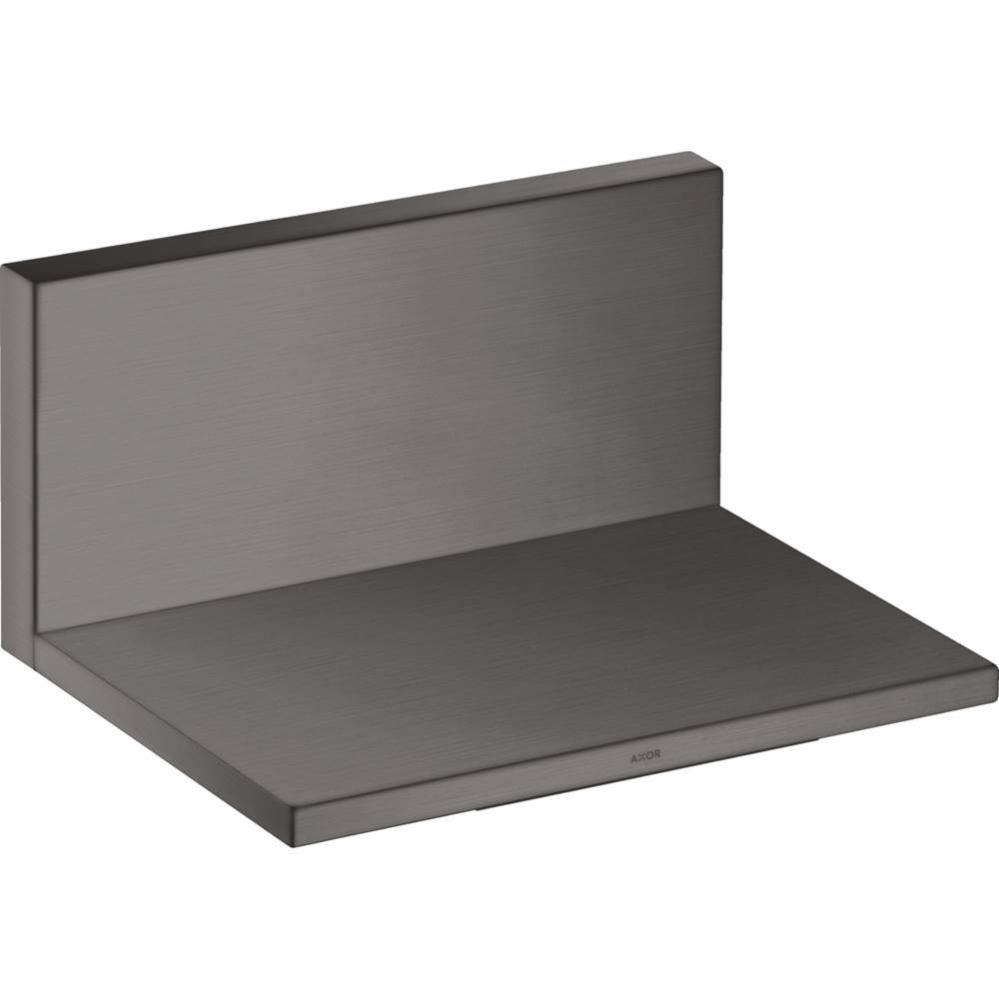 AXOR ShowerSolutions Tub Spout Trim 10'' x 5'' in Brushed Black Chrome