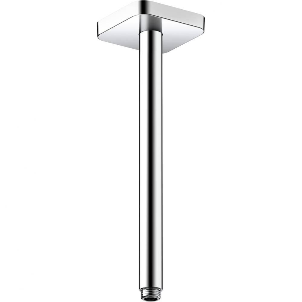 ShowerSolutions Extension Pipe for Ceiling Mount SoftCube, 12'' in Chrome