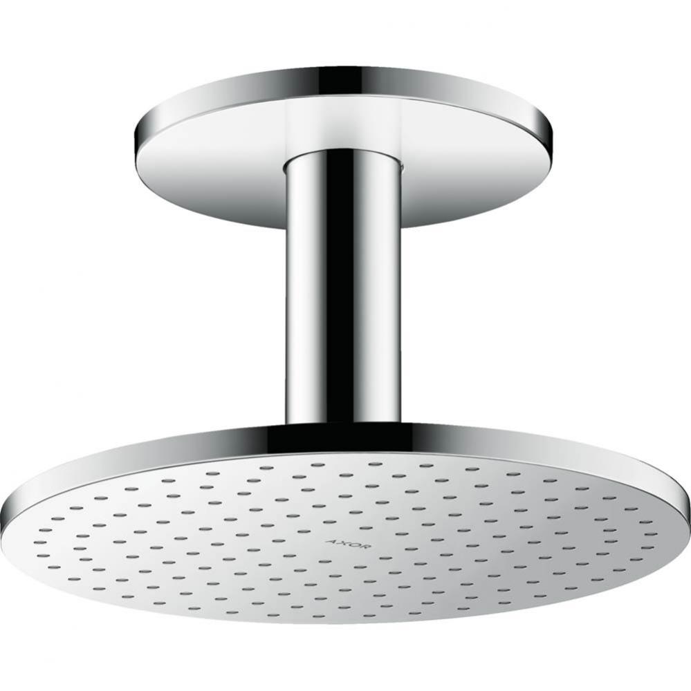 ShowerSolutions Showerhead 250 2-Jet Ceiling Connection, 1.75 GPM in Chrome