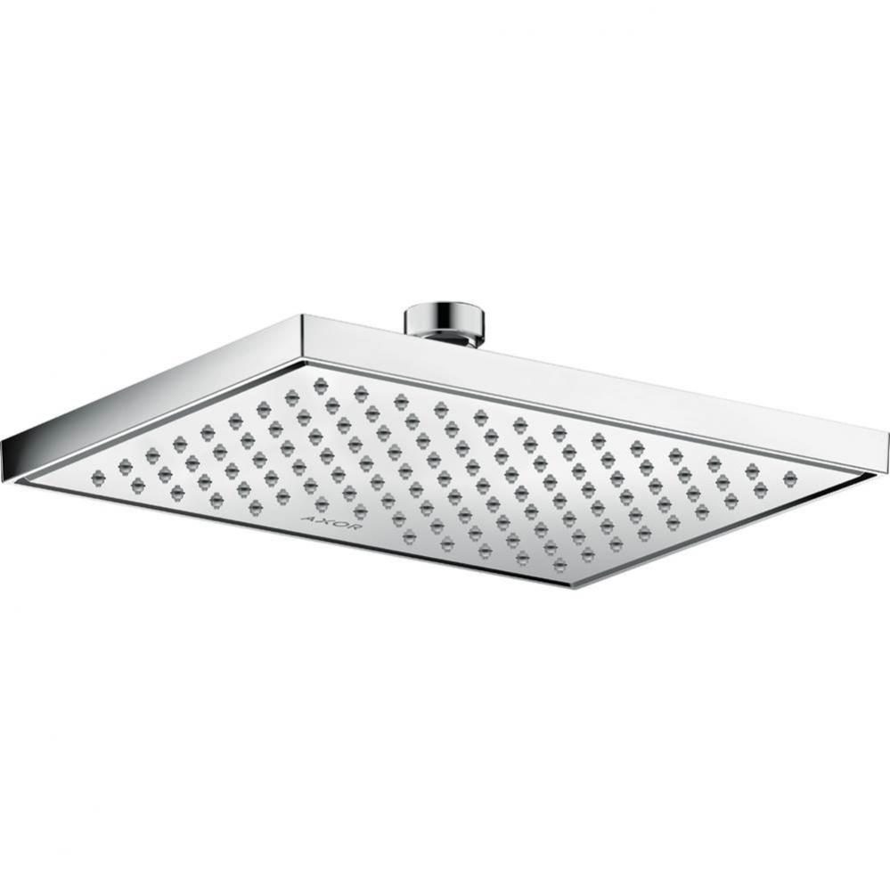 ShowerSolutions Showerhead Square 245/185 1-Jet, 2.5 GPM in Chrome