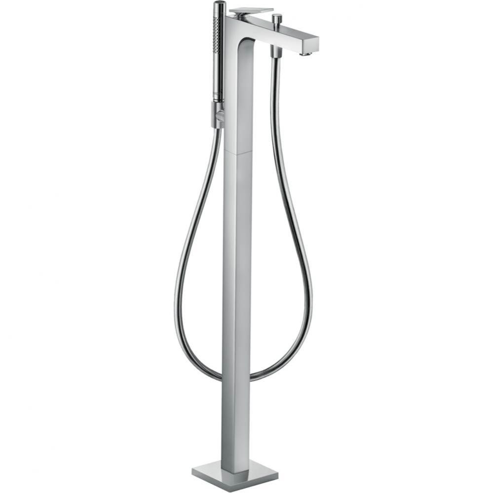 Citterio Freestanding Tub Filler Trim with 1.75 GPM Handshower in Chrome