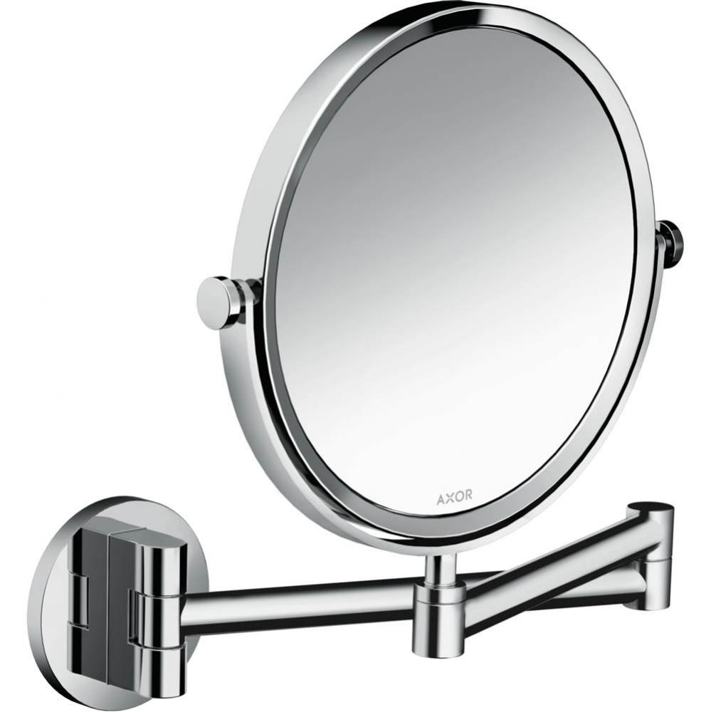 Universal Circular Shaving Mirror in Chrome