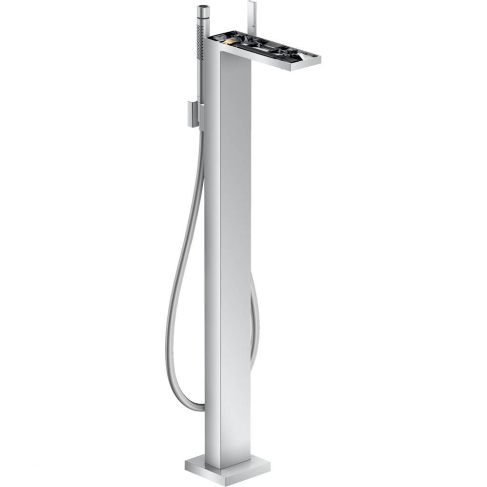 MyEdition Freestanding Tub Filler Trim with 1.75 GPM Handshower without Plate in Chrome