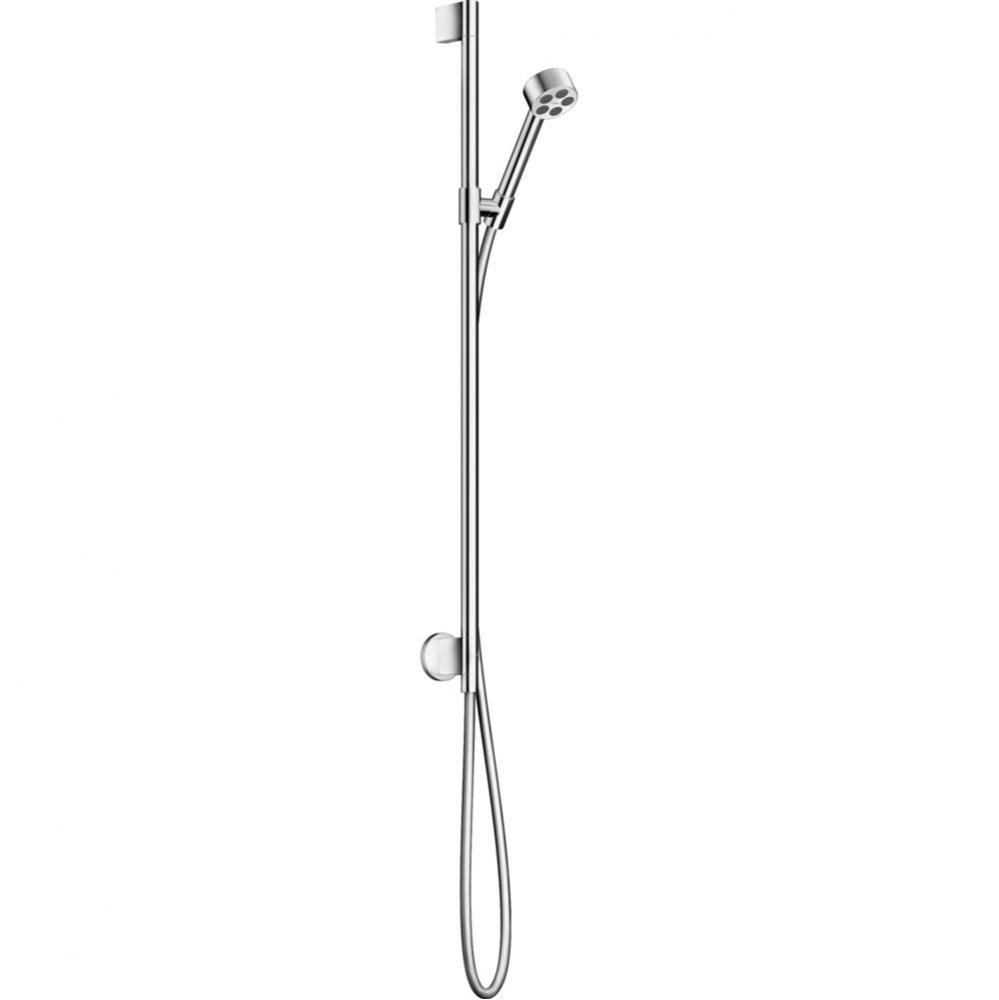 ONE Wallbar Set 75 1-Jet with Wall Outlet, 2.5 GPM in Chrome