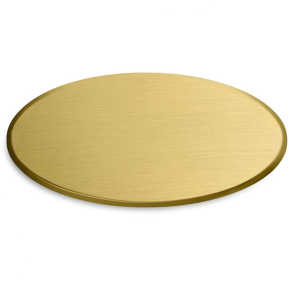 Finish Sample Chip in Brushed Brass