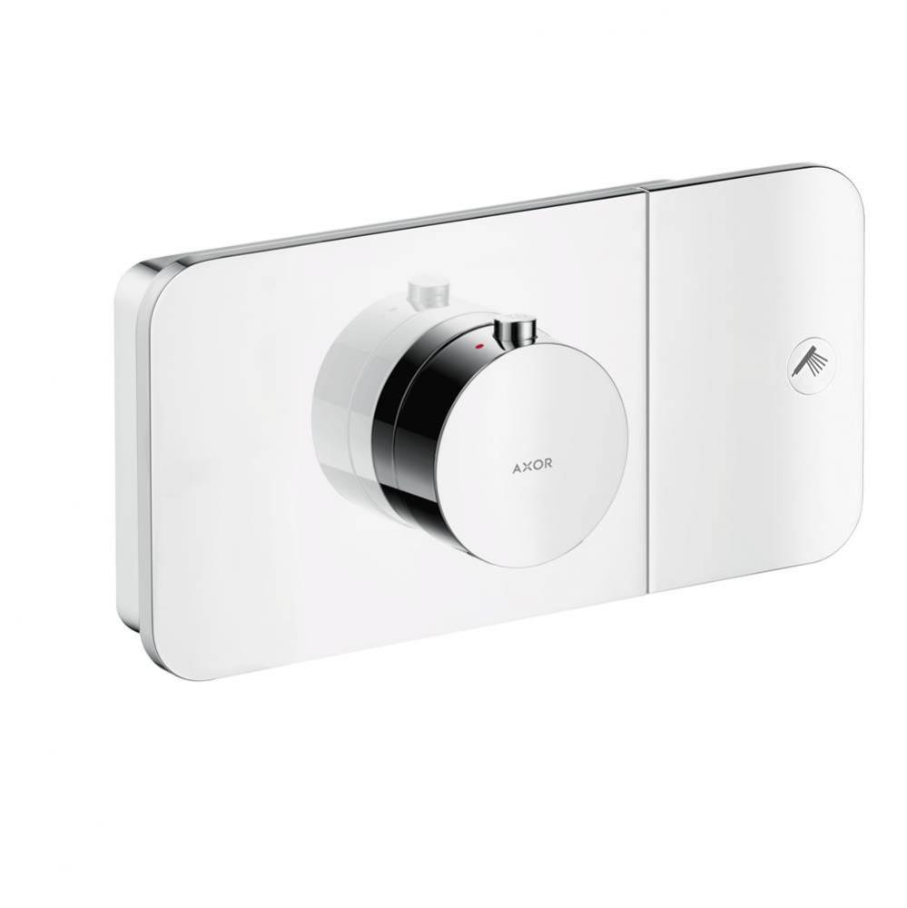 ONE Thermostatic Module Trim for 1 Function in Chrome