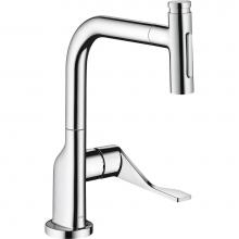 Axor 39863001 - Citterio Kitchen Faucet Select 2-Spray Pull-Out, 1.75 GPM in Chrome