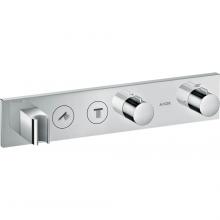 Axor 18355001 - ShowerSolutions Thermostatic Module Trim Select for 2 Functions in Chrome